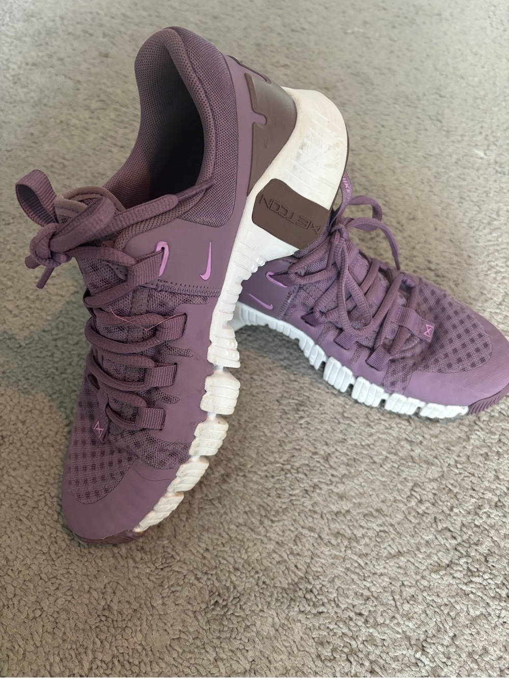 Nike Metcon Free RN Women's Training Shoes — Purple - Picture 3 of 4